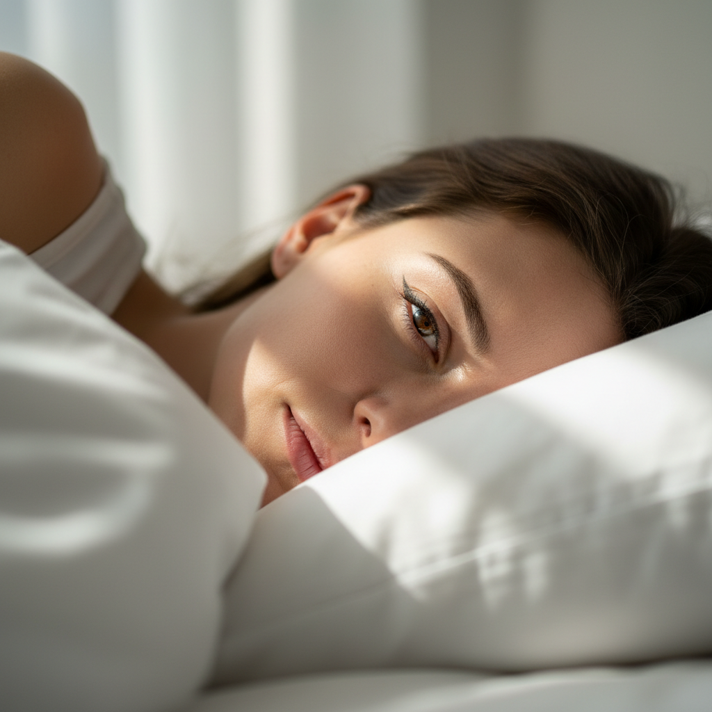 옆으로 주무시는 분들을 위한 4주 아이라인 반영구 수면 관리 가이드