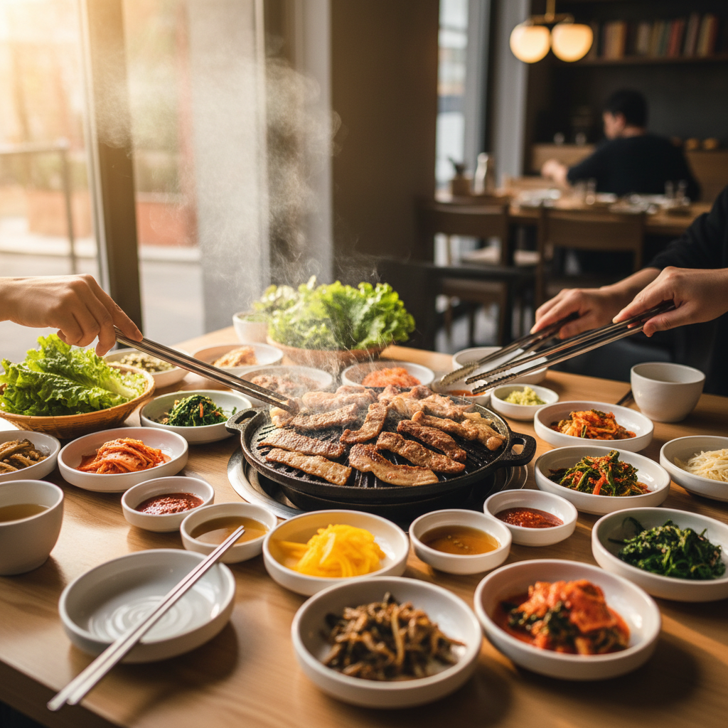 입술 반영구 후 코리아타운 한식 즐기기: 회복을 돕는 미식 가이드