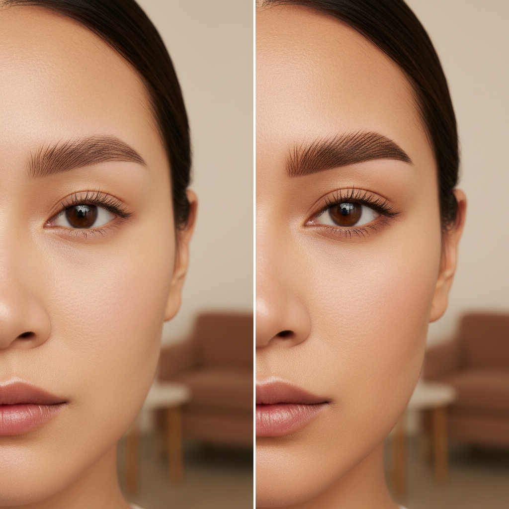 Korean Hairstroke vs Western Microblading Guide