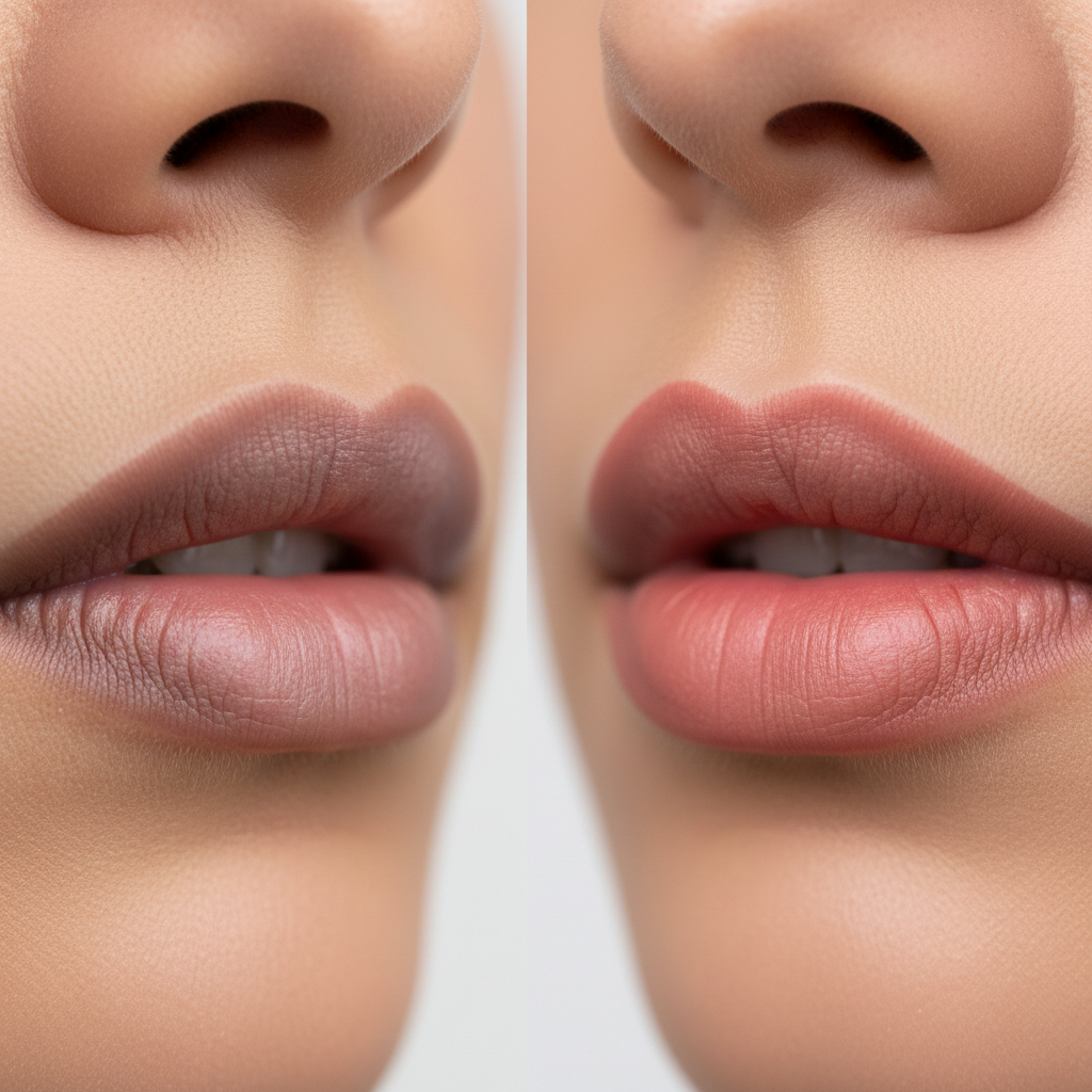 Lip Blush for Pigmented Lips: Korean Neutralization Guide
